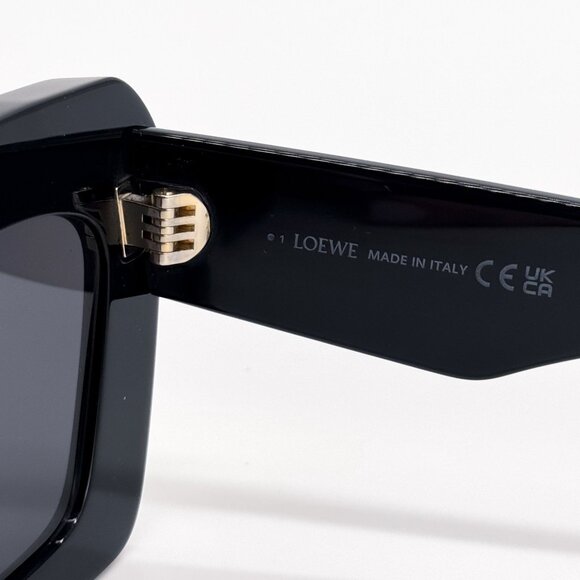 NEW LW40145I 01A LOEWE WOMEN CAT EYE SUNGLASSES LOEWE